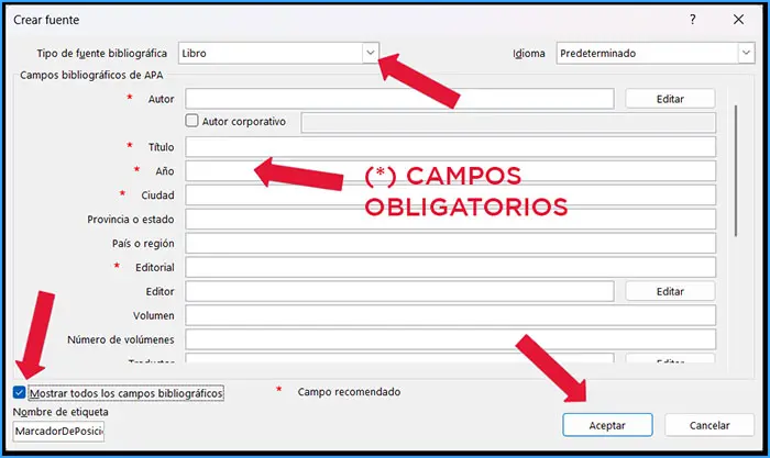Formato APA: Citas (datos) (Hacer un Formato APA en Word - Guía paso a paso) | apa.org.es