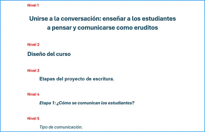Formato APA: Títulos y subtítulos (Hacer un Formato APA en Word - Guía paso a paso) | apa.org.es