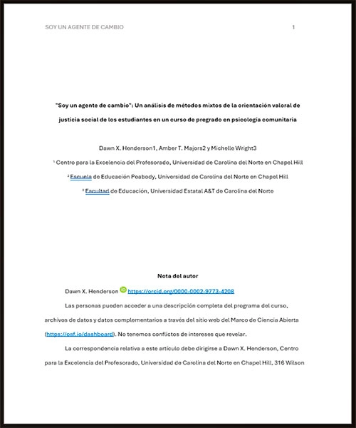 Plantilla Trabajo en formato APA profesional Estudio de métodos mixtos (img) (archivos Word - Descarga Gratis) | apa.org.es