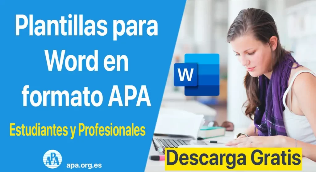 Plantilla de Formato APA para Word (Descarga gratuita) | apa.org.es